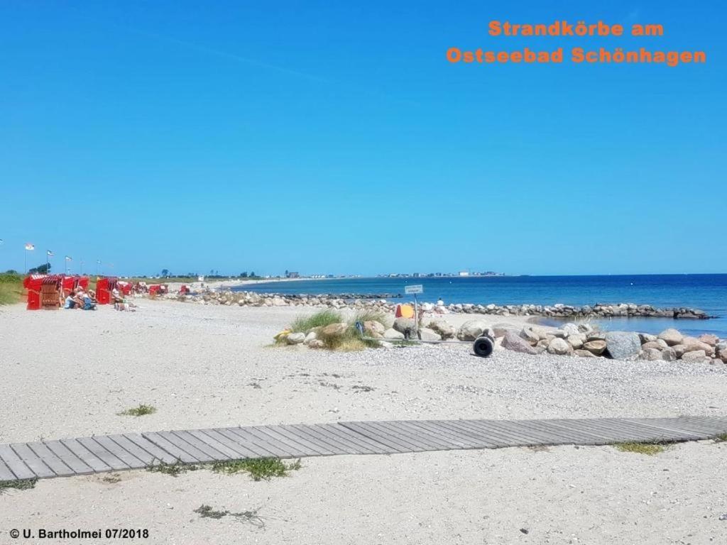Strandperle - Ihre Ferienwohnung Шёнхаген Экстерьер фото